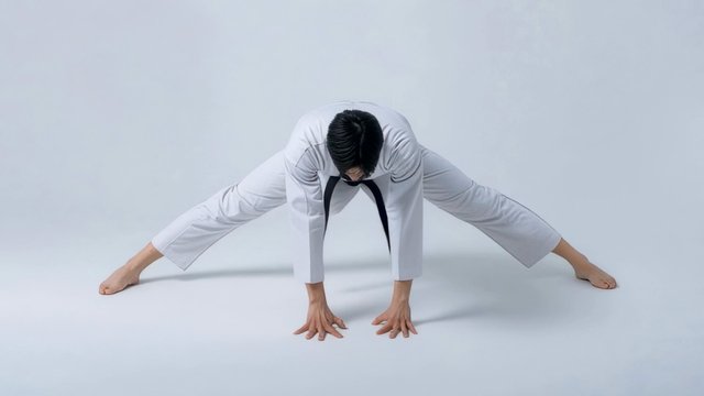 Standing Split Arms to Floor