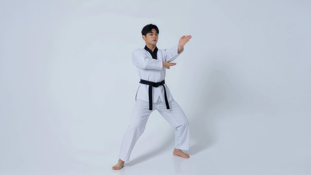 Block Knife Hand Thrust